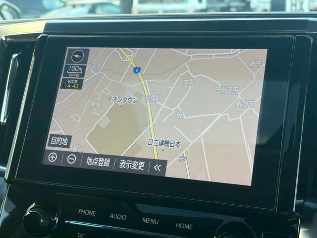 アルファード 2.5S Cパッケージ ツインムーンルーフ 純正ディスプレイオーディオ ナビ フルセグ Bluetooth 純正アルミ パワーバックドア シートベンチレーション デジタルインナーミラー ETC2.0 3眼LEDヘッドランプ(10枚目)