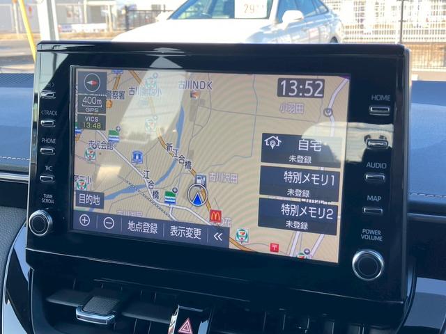 カローラツーリング ハイブリッド　ダブルバイビー　モデリスタエアロ　純正８インチナビ　フルセグ　バックカメラ　衝突軽減ブレーキ　レーンキープ　ブラインドスポットモニター　ハーフレザーシート　クリアランスソナー　オートハイビーム　ステアリングリモコン（10枚目）