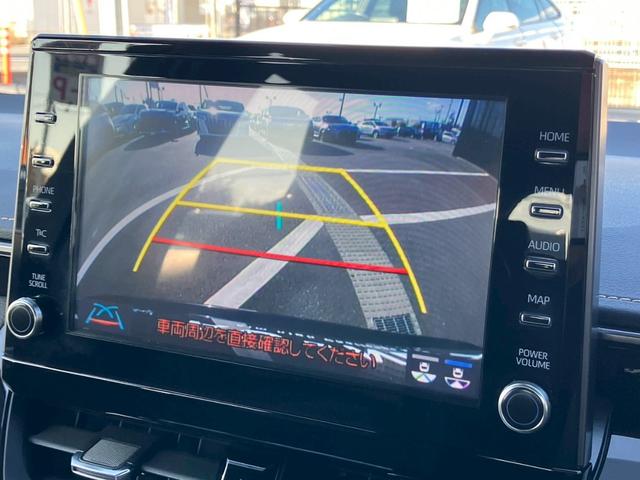 カローラツーリング ハイブリッド　ダブルバイビー　モデリスタエアロ　純正８インチナビ　フルセグ　バックカメラ　衝突軽減ブレーキ　レーンキープ　ブラインドスポットモニター　ハーフレザーシート　クリアランスソナー　オートハイビーム　ステアリングリモコン（11枚目）