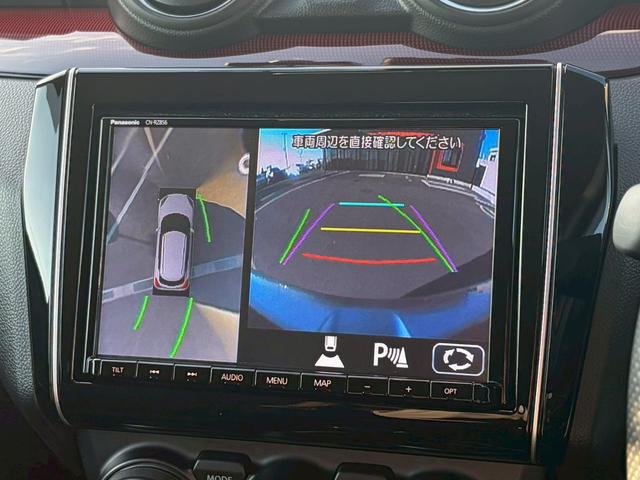 スイフトスポーツ ベースグレード　純正８インチナビ　全方位カメラ　純正アルミ　運転席シートヒーター　フルセグＴＶ　Ｂｌｕｅｔｏｏｔｈ　ＣＤ　プッシュスタート　パドルシフト　ＡＣＣ　ＥＴＣ　ドライブレコーダー　ブラインドスポットモニター（12枚目）