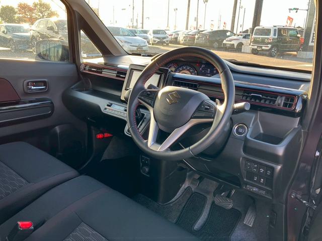 ワゴンＲスティングレー ハイブリッドＴ　７インチナビ　クルコン　パドルシフト　ＭＴモード　ＬＥＤヘッドライト　フォグランプ　オートライト　電動格納ミラー　レーンキープ　ビルトインＥＴＣ　バックカメラ　横滑り防止　衝突軽減ブレーキ（20枚目）