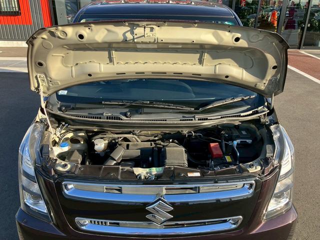 ワゴンＲスティングレー ハイブリッドＴ　７インチナビ　クルコン　パドルシフト　ＭＴモード　ＬＥＤヘッドライト　フォグランプ　オートライト　電動格納ミラー　レーンキープ　ビルトインＥＴＣ　バックカメラ　横滑り防止　衝突軽減ブレーキ（25枚目）