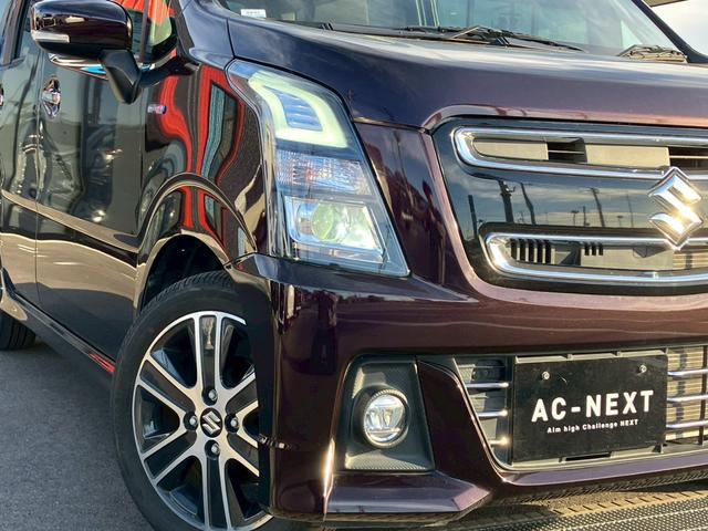 ワゴンＲスティングレー ハイブリッドＴ　７インチナビ　クルコン　パドルシフト　ＭＴモード　ＬＥＤヘッドライト　フォグランプ　オートライト　電動格納ミラー　レーンキープ　ビルトインＥＴＣ　バックカメラ　横滑り防止　衝突軽減ブレーキ（28枚目）