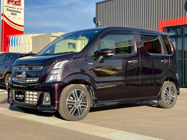 ワゴンＲスティングレー ハイブリッドＴ　７インチナビ　クルコン　パドルシフト　ＭＴモード　ＬＥＤヘッドライト　フォグランプ　オートライト　電動格納ミラー　レーンキープ　ビルトインＥＴＣ　バックカメラ　横滑り防止　衝突軽減ブレーキ（29枚目）