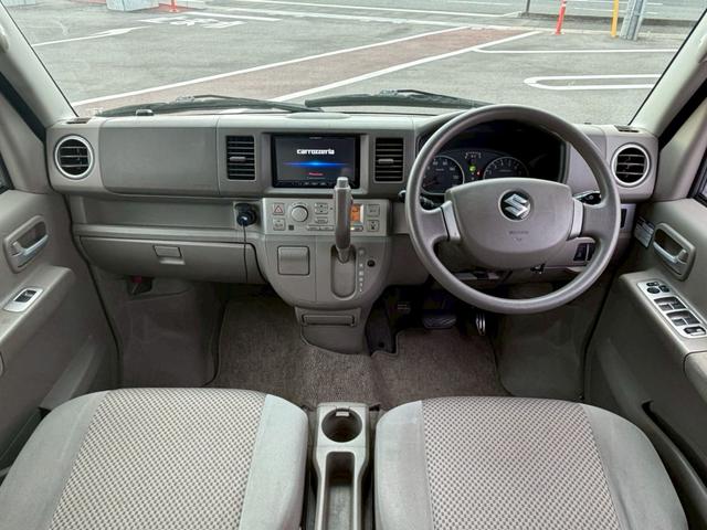 エブリイワゴン ＰＺターボスペシャル　助手席側電動オートステップ　純正アルミ　両側電動スライドドア　７インチ社外ナビ　フルセグＴＶ　Ｂｌｕｅｔｏｏｔｈ　運転席シートヒーター　ＨＩＤヘッドアンプ　フロントフォグランプ　フルタイム４ＷＤ（2枚目）