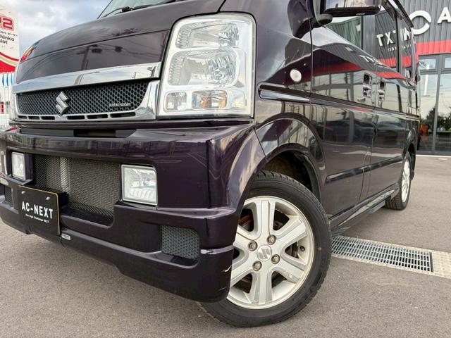 エブリイワゴン ＰＺターボスペシャル　助手席側電動オートステップ　純正アルミ　両側電動スライドドア　７インチ社外ナビ　フルセグＴＶ　Ｂｌｕｅｔｏｏｔｈ　運転席シートヒーター　ＨＩＤヘッドアンプ　フロントフォグランプ　フルタイム４ＷＤ（26枚目）