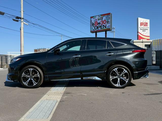 ハリアーハイブリッド Z レザーパッケージ 12.3インチナビ TV パノラマ調光ルーフ フルモデリスタエアロ プレミアムJBLサウンド デジタルインナーミラー アラウンドビューモニター シートベンチレーション ワイアレス充電 BSM ETC(5枚目)