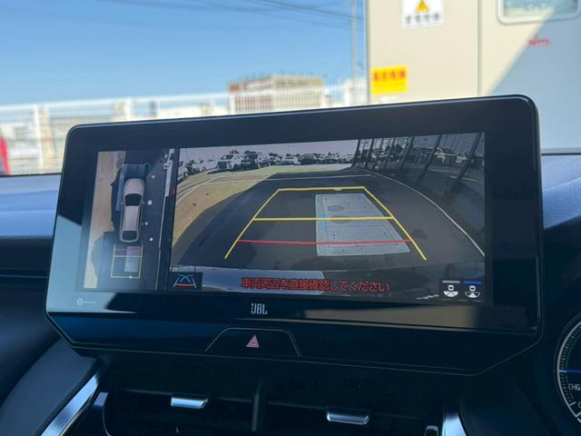 ハリアーハイブリッド Z レザーパッケージ 12.3インチナビ TV パノラマ調光ルーフ フルモデリスタエアロ プレミアムJBLサウンド デジタルインナーミラー アラウンドビューモニター シートベンチレーション ワイアレス充電 BSM ETC(11枚目)