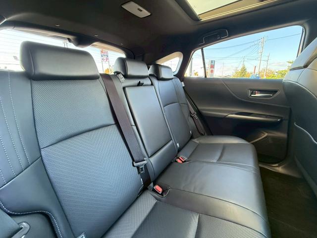 ハリアーハイブリッド Z レザーパッケージ 12.3インチナビ TV パノラマ調光ルーフ フルモデリスタエアロ プレミアムJBLサウンド デジタルインナーミラー アラウンドビューモニター シートベンチレーション ワイアレス充電 BSM ETC(29枚目)