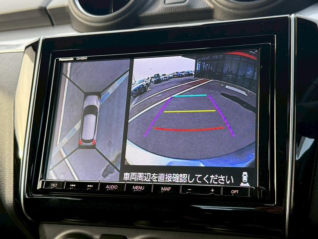 スイフト RS 純正8インチナビ フルセグ 全方位カメラ クルーズコントロール レーンキープアシスト 衝突軽減 パドルシフト ETC 運転席シートヒーター ステリモ スマートキー MTモード 純正16インチAW(11枚目)