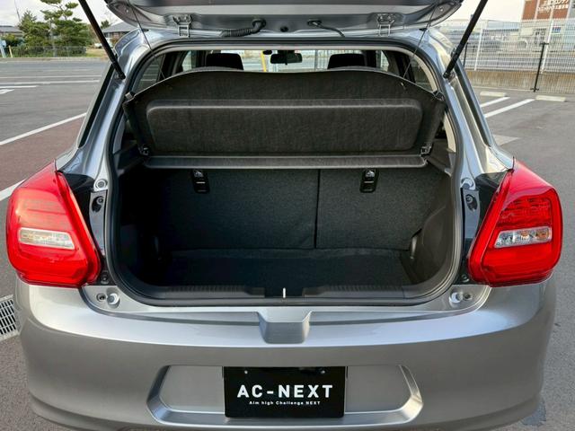 スイフト RS 純正8インチナビ フルセグ 全方位カメラ クルーズコントロール レーンキープアシスト 衝突軽減 パドルシフト ETC 運転席シートヒーター ステリモ スマートキー MTモード 純正16インチAW(27枚目)