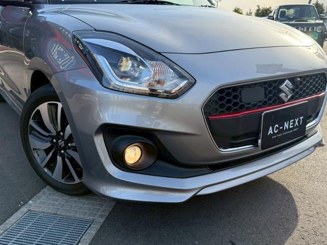 スイフト RS 純正8インチナビ フルセグ 全方位カメラ クルーズコントロール レーンキープアシスト 衝突軽減 パドルシフト ETC 運転席シートヒーター ステリモ スマートキー MTモード 純正16インチAW(32枚目)