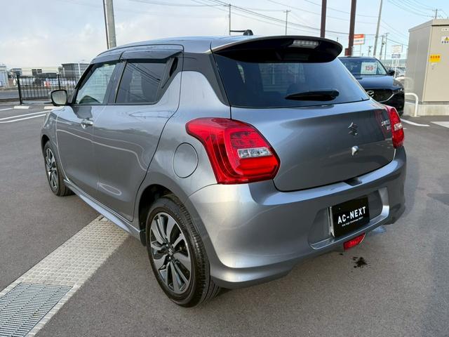 スイフト RS 純正8インチナビ フルセグ 全方位カメラ クルーズコントロール レーンキープアシスト 衝突軽減 パドルシフト ETC 運転席シートヒーター ステリモ スマートキー MTモード 純正16インチAW(34枚目)