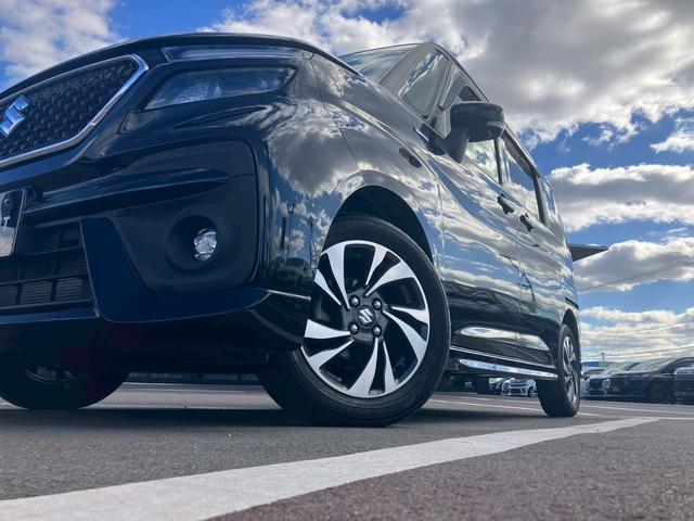 ソリオバンディット ハイブリッドＭＶ　９インチナビ　全周囲カメラ　ＨＵＤ　ＡＣＣ　両側電動スライドドア　シートヒーター　レーンキープ　ＣＤ　ＤＶＤ　Ｂｌｕｅｔｏｏｔｈ　フルセグ　リア送風　電動格納ミラー　横滑り防止　ＬＥＤライト　スマキー（7枚目）