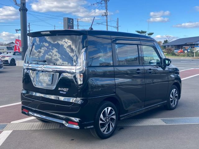 ソリオバンディット ハイブリッドＭＶ　９インチナビ　全周囲カメラ　ＨＵＤ　ＡＣＣ　両側電動スライドドア　シートヒーター　レーンキープ　ＣＤ　ＤＶＤ　Ｂｌｕｅｔｏｏｔｈ　フルセグ　リア送風　電動格納ミラー　横滑り防止　ＬＥＤライト　スマキー（21枚目）