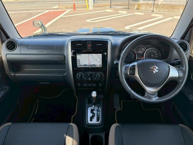 ジムニー ランドベンチャー 7インチナビ フルセグテレビ CD DVD シートヒーター パートタイム4WD ハーフレザーシート フォグランプ ドライブレコーダー Bluethooth 純正マッドガード 純正16インチAW ETC(2枚目)