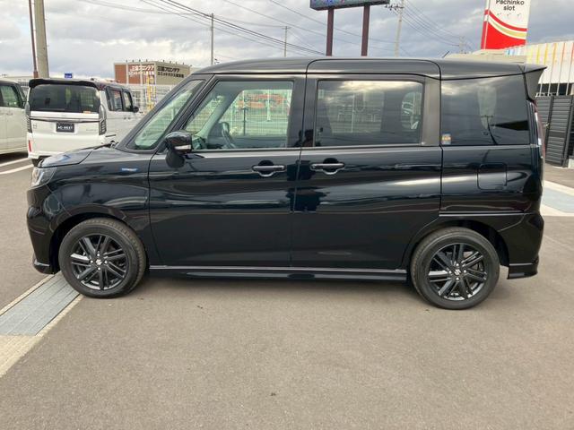 ソリオ ハイブリッドＳＺ　純正９インチナビ　アラウンドビューモニター　両側電動スライドドア　デュアルカメラブレーキサポート　シートヒーター　アダプティブクルーズコントロール　フルセグＴＶ　Ｂｌｕｅｔｈｏｏｔｈ　ＣＤ　ＤＶＤ（5枚目）