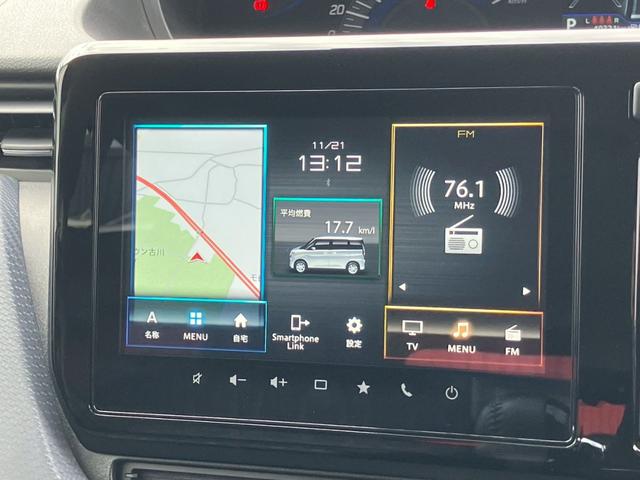 ソリオ ハイブリッドＳＺ　純正９インチナビ　アラウンドビューモニター　両側電動スライドドア　デュアルカメラブレーキサポート　シートヒーター　アダプティブクルーズコントロール　フルセグＴＶ　Ｂｌｕｅｔｈｏｏｔｈ　ＣＤ　ＤＶＤ（10枚目）