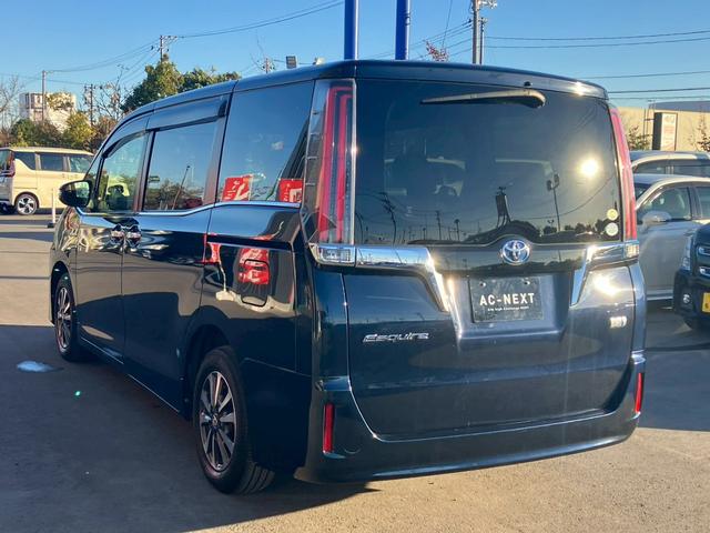 エスクァイア 　純正９インチナビ　純正１２インチフリップダウンモニター　シートヒーター　ハーフレザーシート　両側電動スライドドア　リアオートエアコン　ＡＣ１００Ｖ１５００Ｗ　バックモニター　トヨタセーフティーセンス（35枚目）