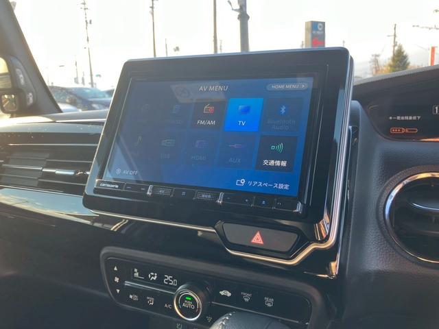 Ｎ－ＢＯＸカスタム 　８インチナビ　ハーフレザー　バックカメラ　両側電動スライドドア　ＡＣＣ　レーンキープ　ドラレコ前後　フルセグＴＶ　ＬＥＤヘッドライト　オートハイビーム　フォグランプ　バックカメラ　ＣＤ　ＤＶＤ（11枚目）