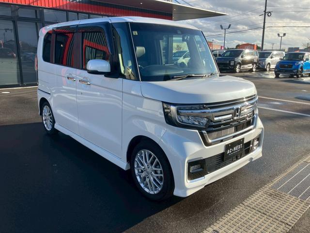 Ｎ－ＢＯＸカスタム 　８インチナビ　ハーフレザー　バックカメラ　両側電動スライドドア　ＡＣＣ　レーンキープ　ドラレコ前後　フルセグＴＶ　ＬＥＤヘッドライト　オートハイビーム　フォグランプ　バックカメラ　ＣＤ　ＤＶＤ（20枚目）