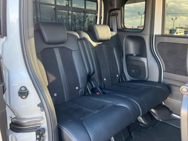 Ｎ－ＢＯＸカスタム 　８インチナビ　ハーフレザー　バックカメラ　両側電動スライドドア　ＡＣＣ　レーンキープ　ドラレコ前後　フルセグＴＶ　ＬＥＤヘッドライト　オートハイビーム　フォグランプ　バックカメラ　ＣＤ　ＤＶＤ（26枚目）