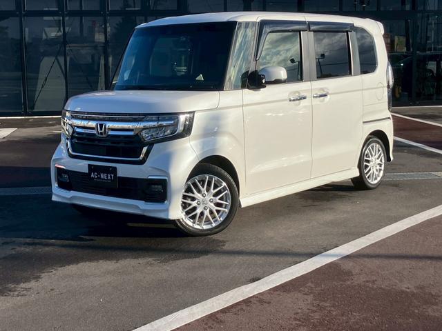 Ｎ－ＢＯＸカスタム 　８インチナビ　ハーフレザー　バックカメラ　両側電動スライドドア　ＡＣＣ　レーンキープ　ドラレコ前後　フルセグＴＶ　ＬＥＤヘッドライト　オートハイビーム　フォグランプ　バックカメラ　ＣＤ　ＤＶＤ（34枚目）