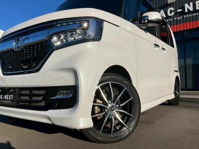 Ｎ－ＢＯＸカスタム Ｇ・Ｌターボホンダセンシング　純正８インチナビ　フルセグＴＶ　バックモニター　ＣＤ　ＤＶＤ　Ｂｌｕｅｔｏｏｔｈ　両側パワースライドドア　ＬＥＤヘッドライト　シートヒーター　レーンキープアシスト　アダプティブクルーズコントロール（7枚目）