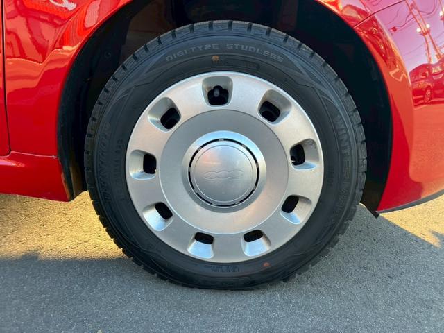 ５００ １．２　ポップ　カロッツェリアポータブルナビ　ハロゲンヘッドライト　マニュアルエアコン　ＡＢＳ　ドラレコ　純正ホイルキャップ（23枚目）