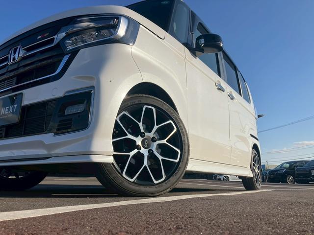 N-BOX L・ターボ 無限15インチAW 無限フルエアロ 無限ミラー パドルシフト ACC 両側電動スライドドア ドラレコ前後 シートヒーター フルセグTV オートハイビーム ETC レーンキープ クリアランスソナー(7枚目)