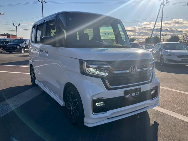 N-BOX L・ターボ 無限15インチAW 無限フルエアロ 無限ミラー パドルシフト ACC 両側電動スライドドア ドラレコ前後 シートヒーター フルセグTV オートハイビーム ETC レーンキープ クリアランスソナー(20枚目)