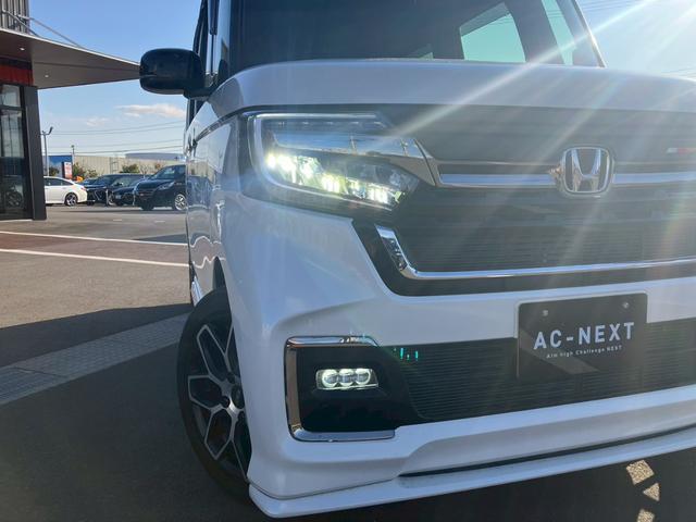 N-BOX L・ターボ 無限15インチAW 無限フルエアロ 無限ミラー パドルシフト ACC 両側電動スライドドア ドラレコ前後 シートヒーター フルセグTV オートハイビーム ETC レーンキープ クリアランスソナー(32枚目)