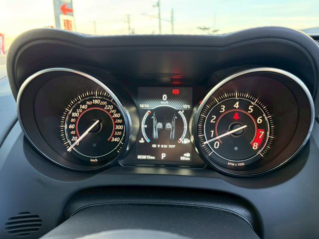 【アナログスピードメーター】昼夜問わず視認性がよく安心してドライブできますね♪