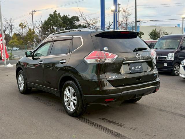 エクストレイル ２０Ｘ　エマージェンシーブレーキパッケージ　パノラマミックガラスルーフ　純正７インチナビ　コネクトナビシステム　アラウンドビューモニター　ルーフレール　クルーズコントロール　Ｂｌｕｅｔｏｏｔｈ　ＤＶＤ　ハーフレザーシート　純正アルミ　ＥＴＣ（30枚目）