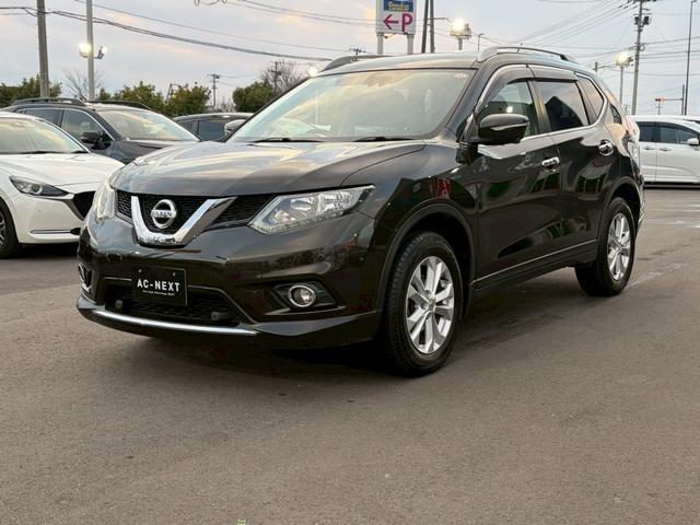 エクストレイル ２０Ｘ　エマージェンシーブレーキパッケージ　パノラマミックガラスルーフ　純正７インチナビ　コネクトナビシステム　アラウンドビューモニター　ルーフレール　クルーズコントロール　Ｂｌｕｅｔｏｏｔｈ　ＤＶＤ　ハーフレザーシート　純正アルミ　ＥＴＣ（31枚目）