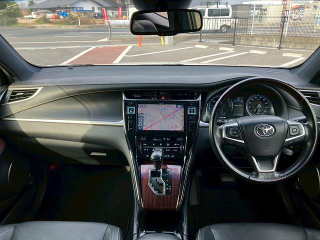 ハリアーハイブリッド プレミアム ALPINEナビ パノラマルーフ モデリスタフルエアロ LEDヘッドライト クルーズコントロール パワーバックドア パワーシート シートヒーター バックカメラ フルセグTV Bluetooth DVD(2枚目)