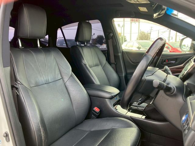 ハリアーハイブリッド プレミアム ALPINEナビ パノラマルーフ モデリスタフルエアロ LEDヘッドライト クルーズコントロール パワーバックドア パワーシート シートヒーター バックカメラ フルセグTV Bluetooth DVD(25枚目)