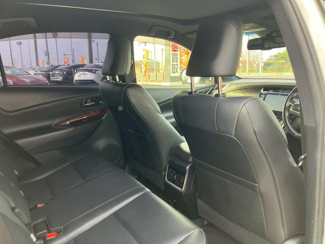 ハリアーハイブリッド プレミアム ALPINEナビ パノラマルーフ モデリスタフルエアロ LEDヘッドライト クルーズコントロール パワーバックドア パワーシート シートヒーター バックカメラ フルセグTV Bluetooth DVD(27枚目)