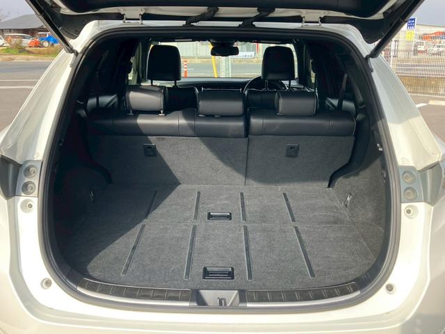 ハリアーハイブリッド プレミアム ALPINEナビ パノラマルーフ モデリスタフルエアロ LEDヘッドライト クルーズコントロール パワーバックドア パワーシート シートヒーター バックカメラ フルセグTV Bluetooth DVD(29枚目)