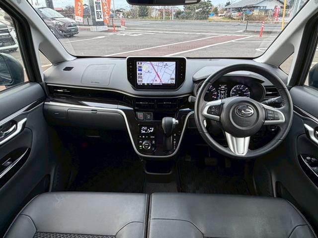 ムーヴ カスタム　ＲＳ　ハイパーリミテッドＳＡＩＩＩ　純正８インチナビ　全周囲カメラ　運転席シートヒーター　純正１５インチアルミ　Ｂｌｕｅｔｏｏｔｈ　フルセグ　ＥＴＣ　純正ドライブレコーダー　ＬＥＤヘッドライト　フォグランプ　衝突軽減　ハーフレザーシート（2枚目）