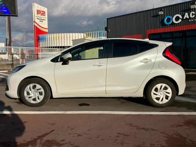 アクア X 純正ナビ アダプティブクルーズコントロール クリアランスソナー 衝突軽減ブレーキ レーンキープアシスト LEDヘッドライト オートライト オートハイビーム バックカメラ Bluetooth USB(5枚目)