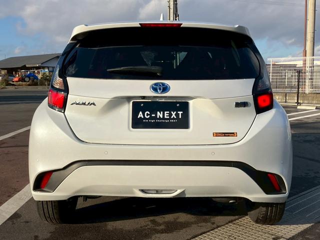 アクア X 純正ナビ アダプティブクルーズコントロール クリアランスソナー 衝突軽減ブレーキ レーンキープアシスト LEDヘッドライト オートライト オートハイビーム バックカメラ Bluetooth USB(6枚目)