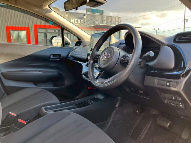 アクア X 純正ナビ アダプティブクルーズコントロール クリアランスソナー 衝突軽減ブレーキ レーンキープアシスト LEDヘッドライト オートライト オートハイビーム バックカメラ Bluetooth USB(21枚目)