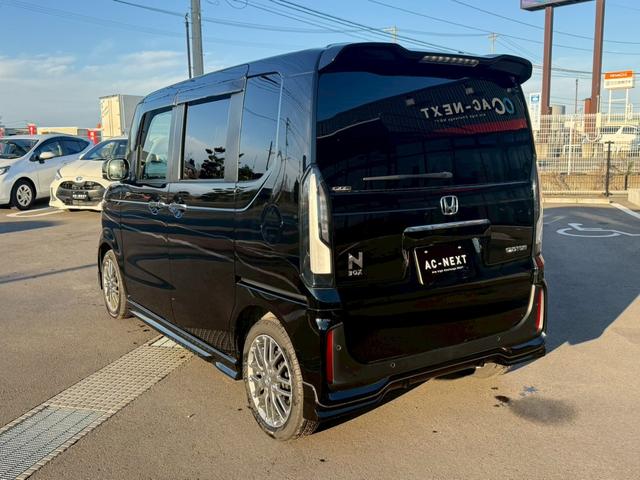 N-BOXカスタム ターボ 純正9インチナビ 両側電動スライドドア アラウンドビューモニター シートヒーター フルセグTV CD DVD USBポート パドルシフト 踏み間違防止 ドライブレコーダー ACC ホンダセンシング(30枚目)