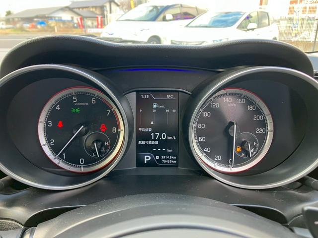 スイフト ハイブリッドRS 純正ナビ 全周囲カメラ ステリモ パドルシフト アイドリングストップ LEDヘッドライト 横滑り防止装置 ドラレコ シートヒーター スマートキー フルセグTV Bluetooth USB CD ETC(8枚目)