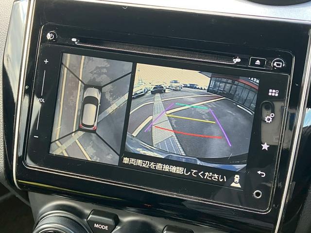 スイフト ハイブリッドRS 純正ナビ 全周囲カメラ ステリモ パドルシフト アイドリングストップ LEDヘッドライト 横滑り防止装置 ドラレコ シートヒーター スマートキー フルセグTV Bluetooth USB CD ETC(12枚目)