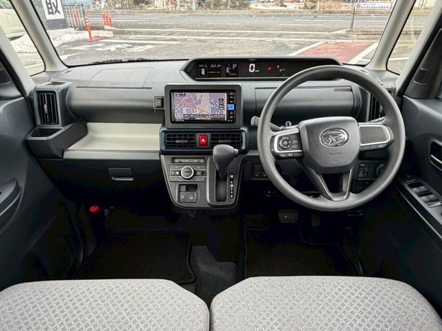 タント Ｘ　純正ナビ　Ｂｌｕｅｔｏｏｔｈ　シートヒーター　バックカメラ　純正ホイールキャップ　電動パーキング　片側電動スライドドア　純正ドライブレコーダー　ＥＴＣ　ＣＤ　ＬＥＤヘッドライト　アイドリングストップ（2枚目）