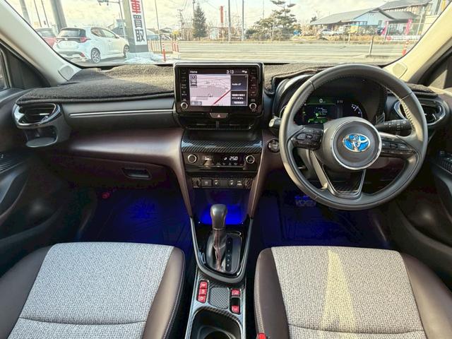 ヤリスクロス ハイブリッドＺ　クリアランスソナー　モデリスタフルエアロ　純正ＤＰオーディオ　全周囲カメラ　ＡＣＣ　ブラインドスポットモニター　ドラレコ　電動パーキング　シートヒーター　ＥＴＣ２．０　フルセグＴＶ　Ｂｌｕｅｔｏｏｔｈ（2枚目）