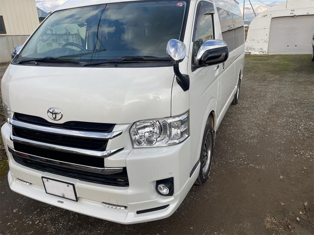 ハイエースワゴン グランドキャビン　４ＷＤパワースライドドアＥＴＣ地デジナビ　プッシュスタート（2枚目）