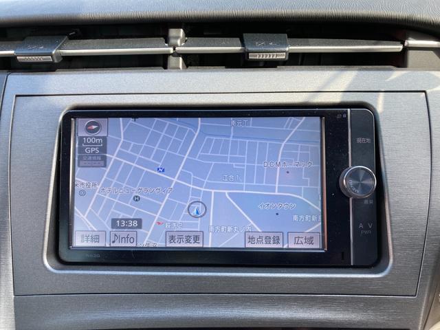プリウス Ｇ　スペアタイヤ付き　運転席パワーシート　純正フルセグナビ　ＥＴＣ　ディスチャージヘッドライト　フォグランプ　バックカメラ（39枚目）